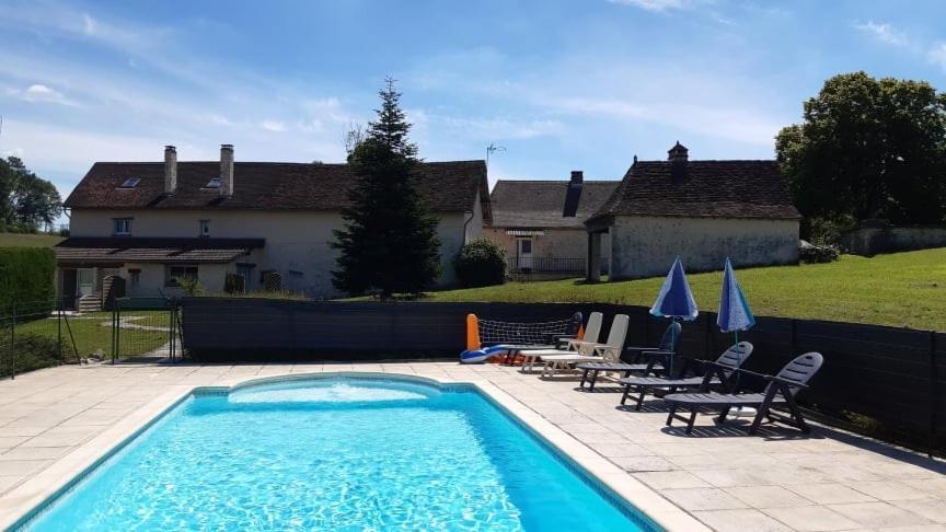Gites Le Clos De Lamie Avec 2 Piscines Privees Fossemagne Buitenkant foto